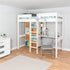 Stompa Duo Highsleeper And Two Cube Units Each With A Pair Of Oak Doors